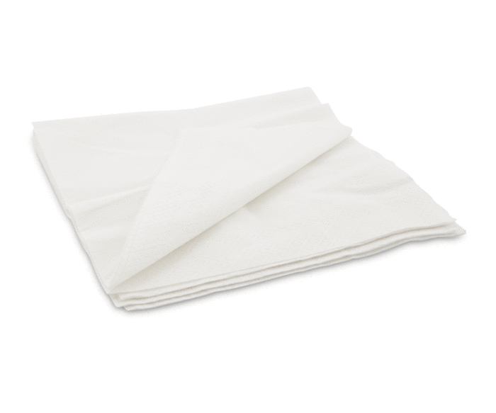 uxury White Napkins 400mm